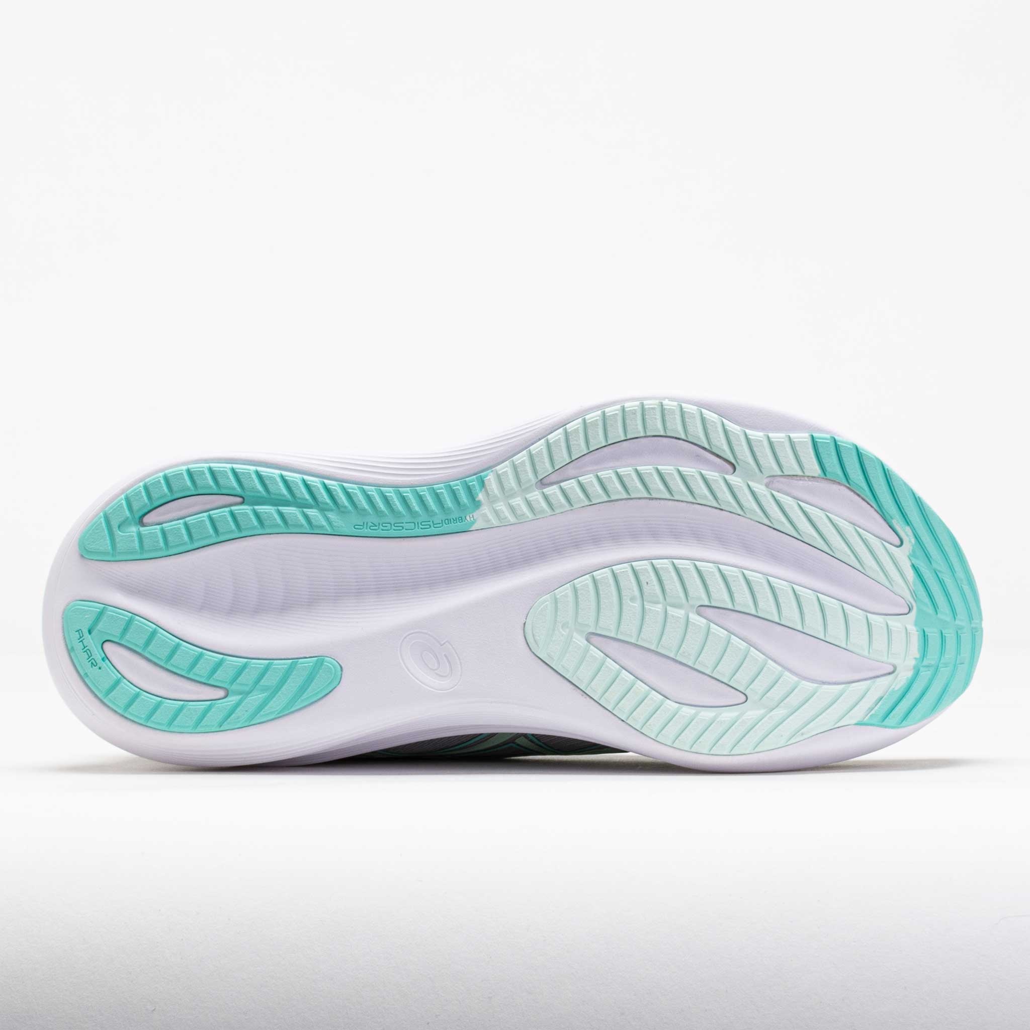 ASICS GEL-Nimbus 27 Women's Piedmont Grey/Illuminate Mint - 4