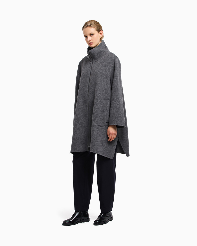 EMPORIO ARMANI WINTER URBANISM CAPSULE COLLECTION WOOL CLOTH COAT outlook