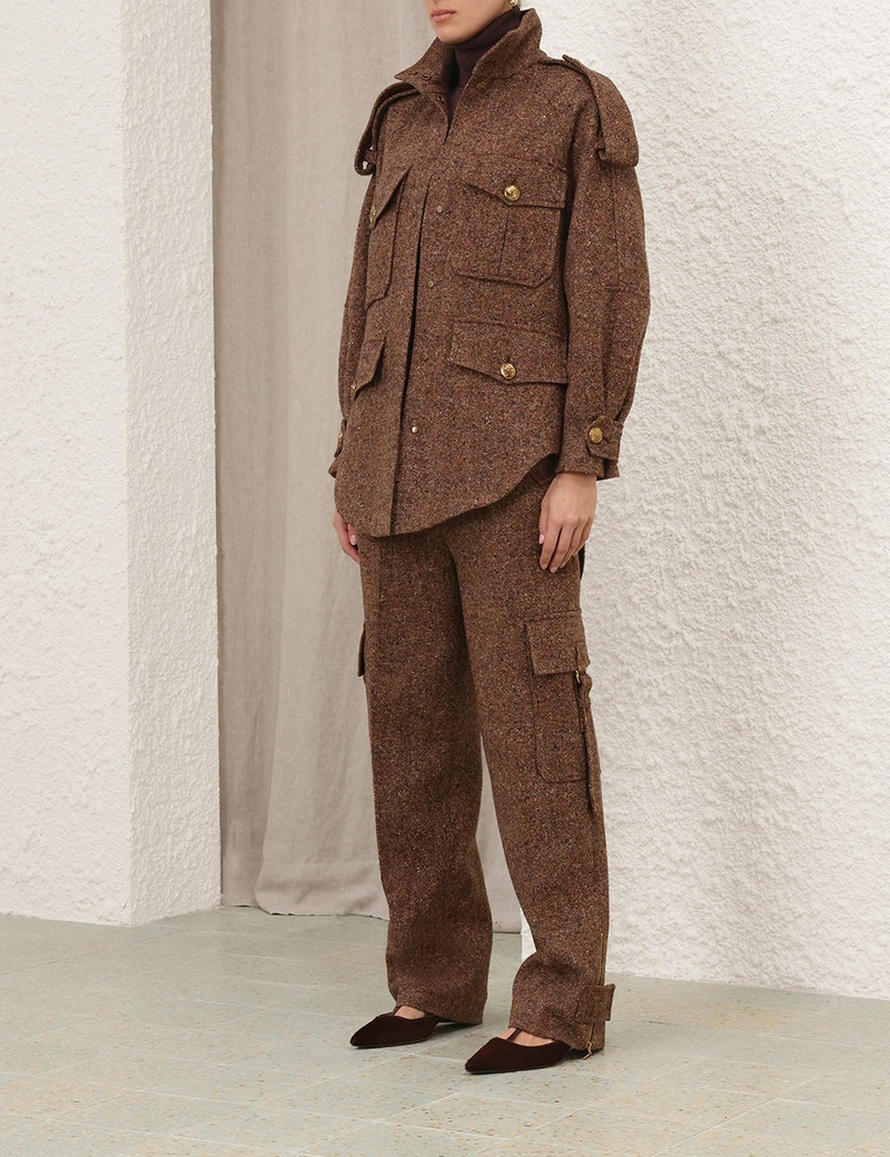 ILLUSTRATION TWEED JACKET 3