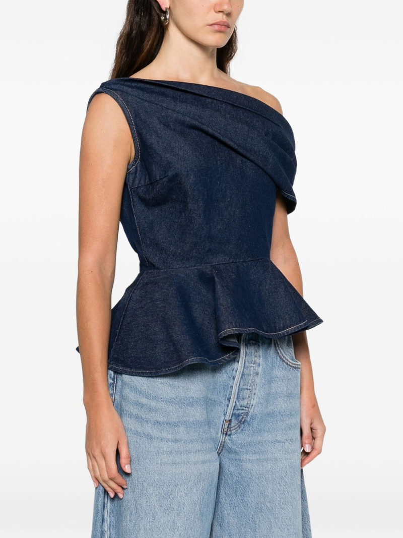 asymmetric ruffled top 3