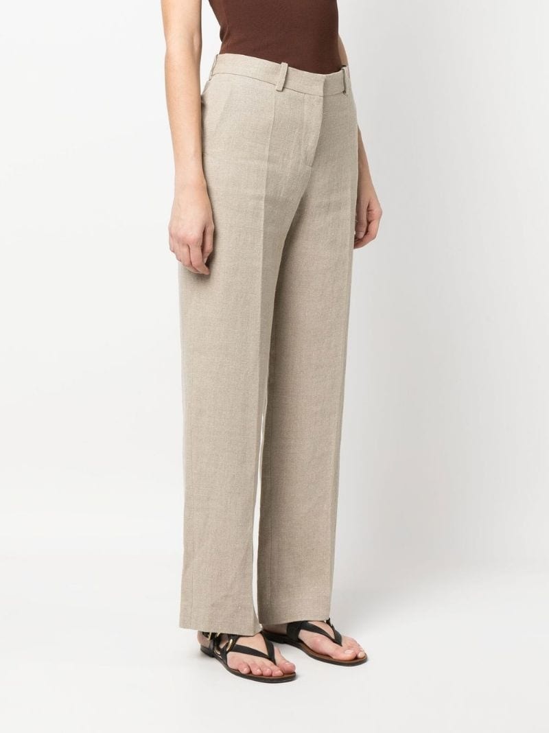 tailored mid-rise trousers - 3