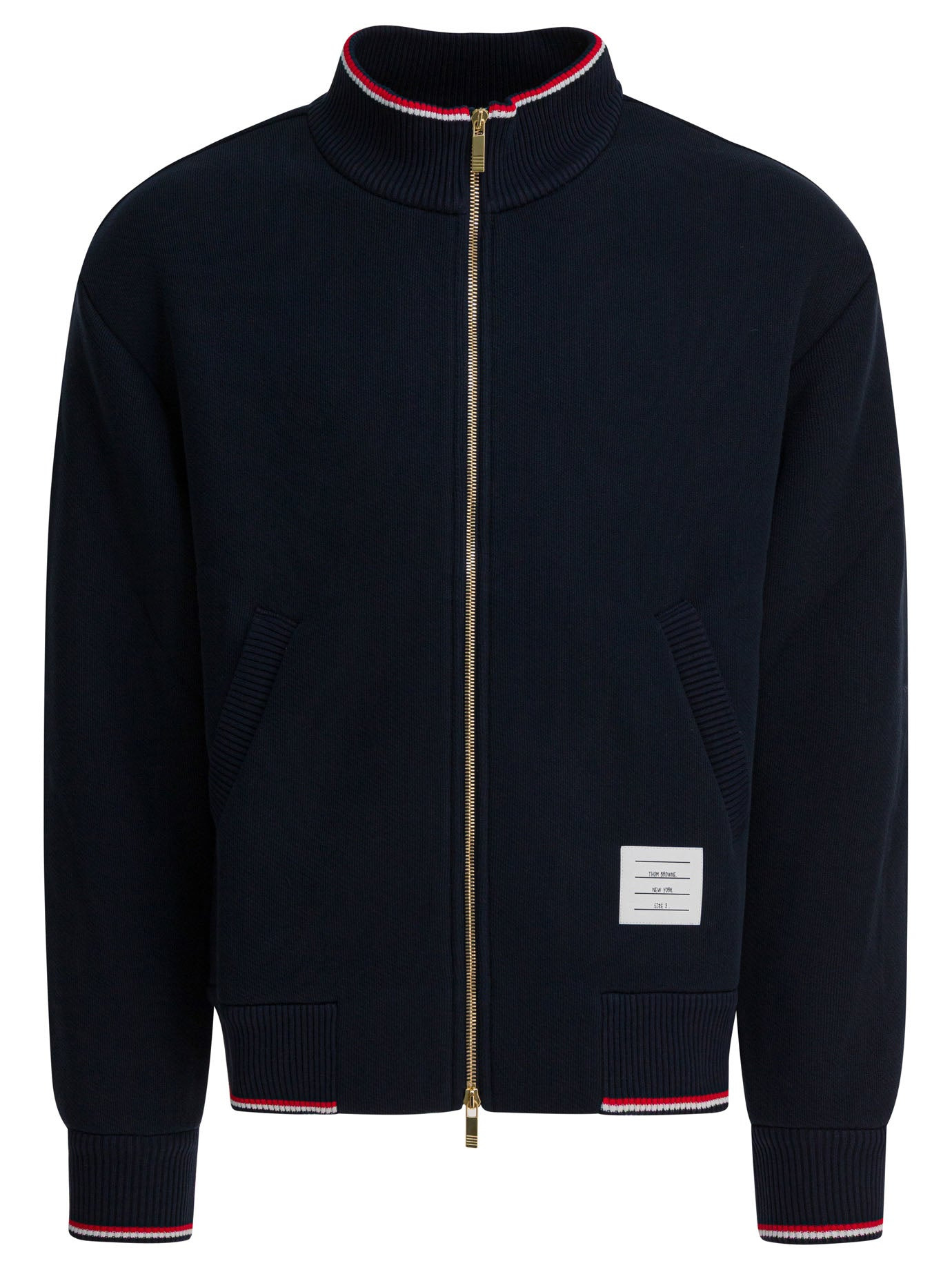 Zipper Sweatshirt Sweatshirts Blue - 1