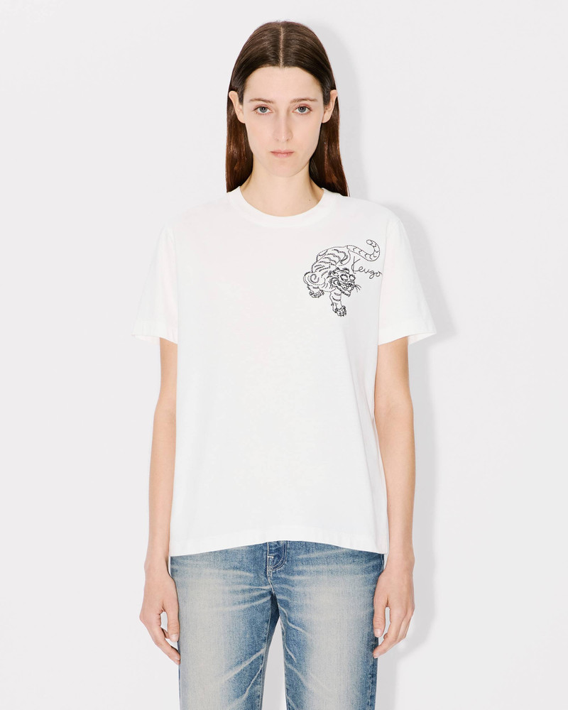 'KENZO Star Tiger' embroidered loose T-shirt 3