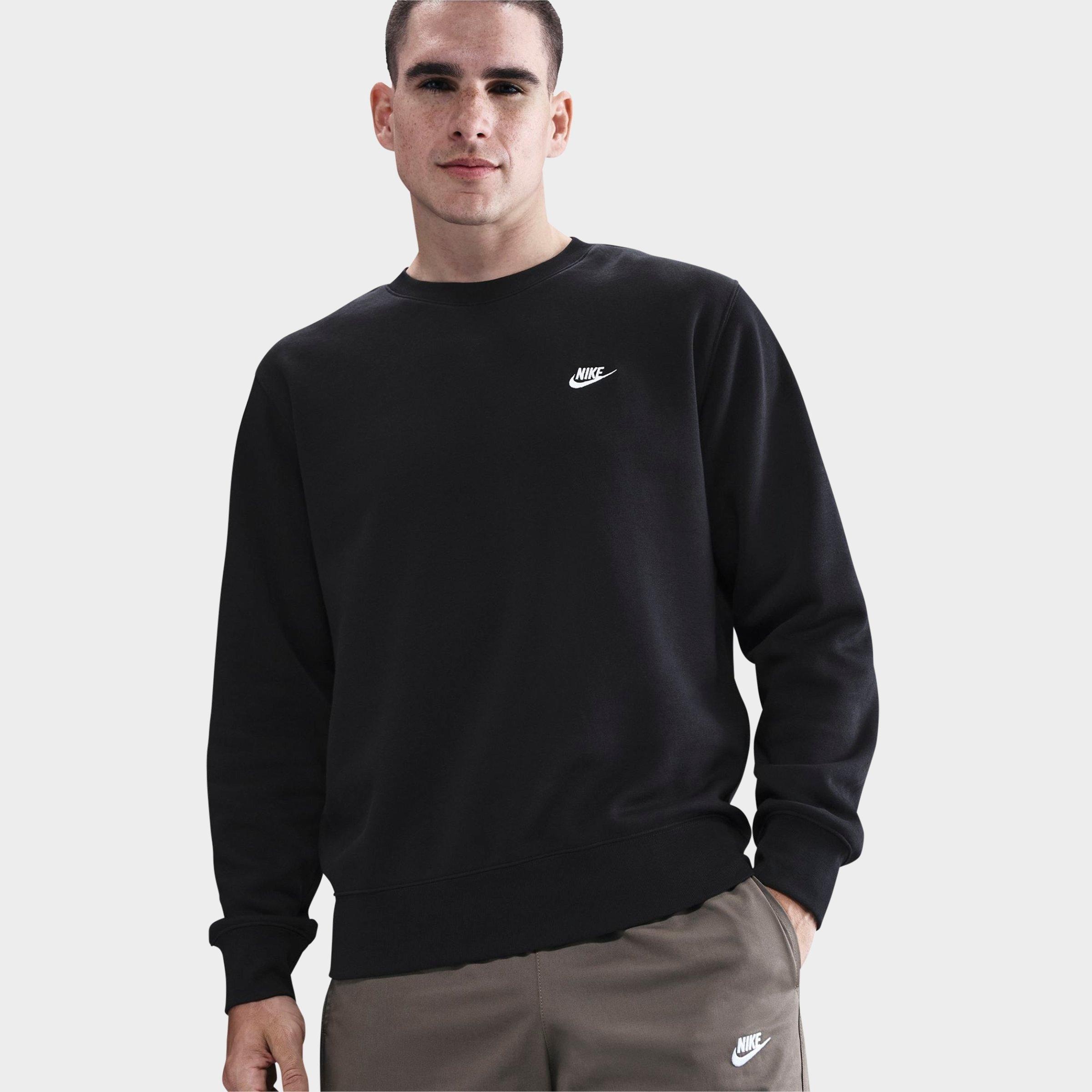 MEN'S NIKE CLUB FLEECE PREMIUM CREWNECK SWEATSHIRT - 1