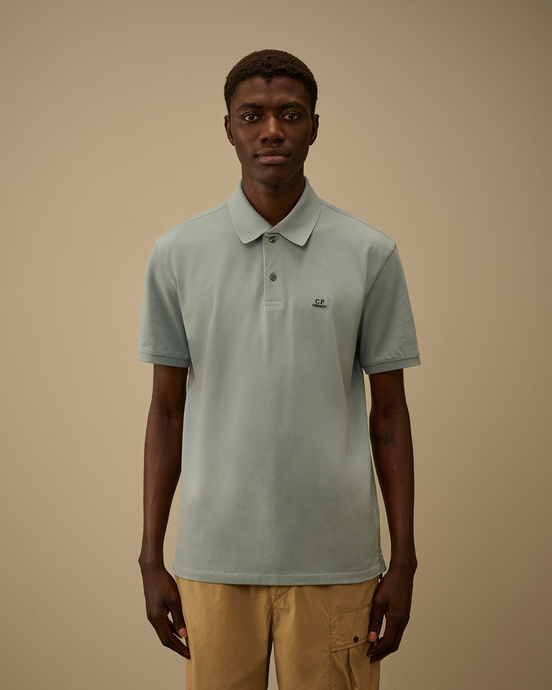 Stretch Piquet Short Sleeve Point Collar Polo 3
