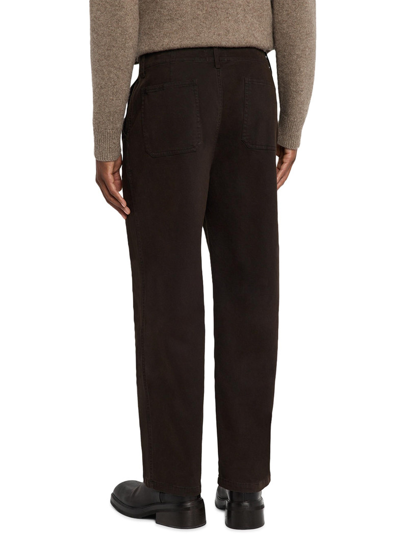 Men's Stretch-Cotton Chino Pants - Chocolate 4