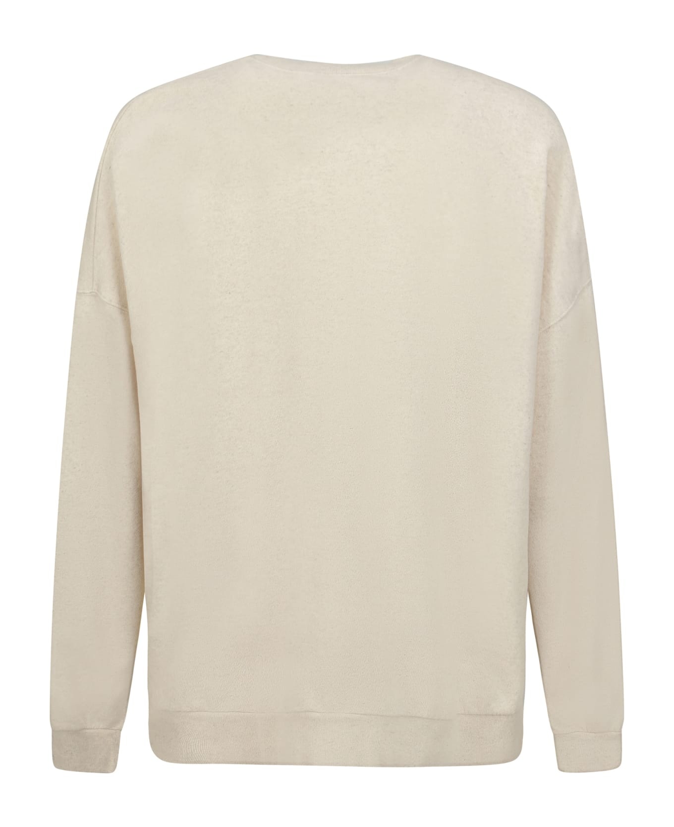 Pa Monogram Linen Crewneck - 2