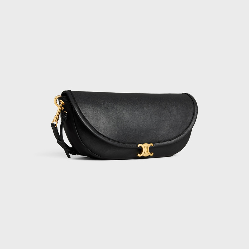 LITTLE HALFMOON SOFT TRIOMPHE IN SUPPLE SHINY LAMBSKIN 5