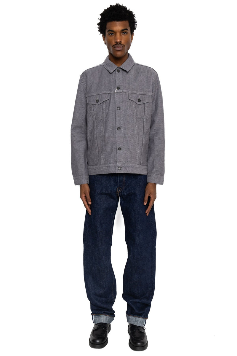 KS-15oz-003 15oz Kasuri Regular Straight Blue In Green Exclusive Version 3