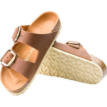 Arizona Big Buckle Leather Sandal - Women's - 5