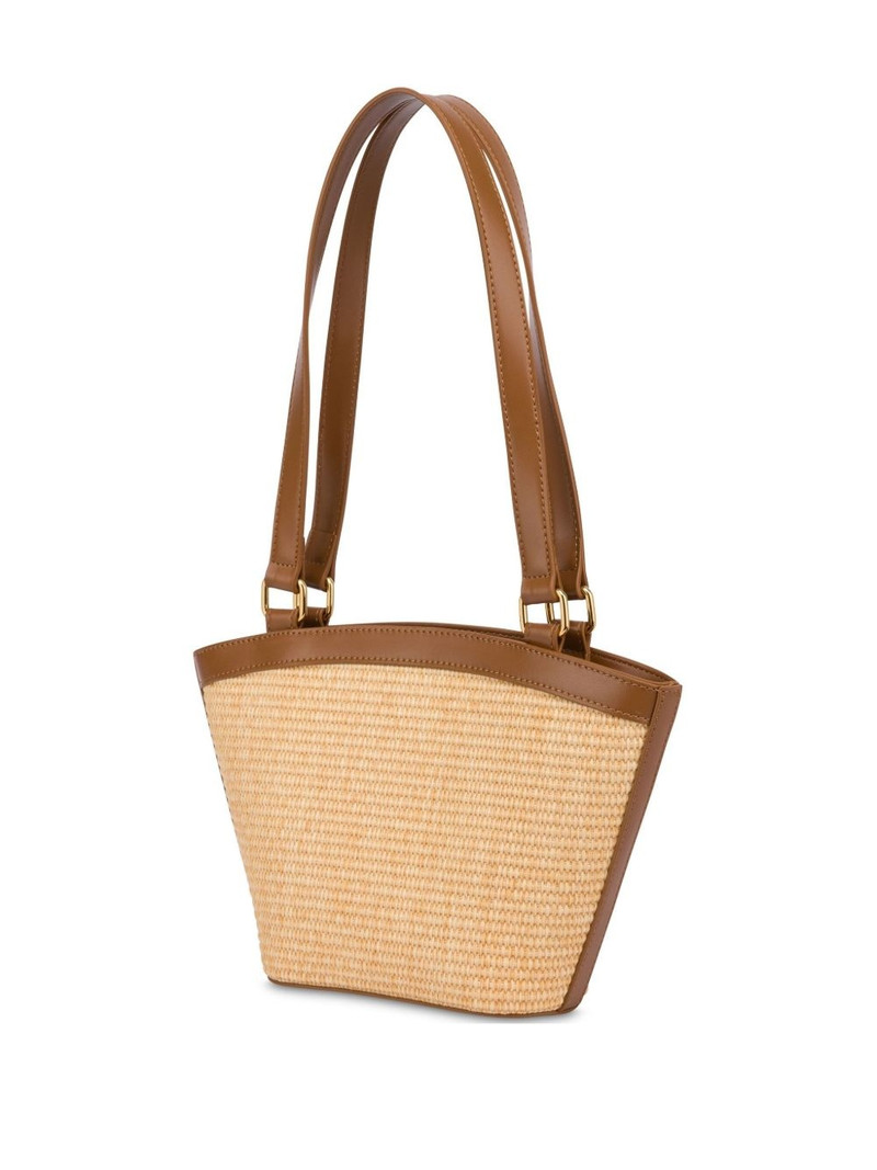 Moschino logo-lettering shoulder bag outlook