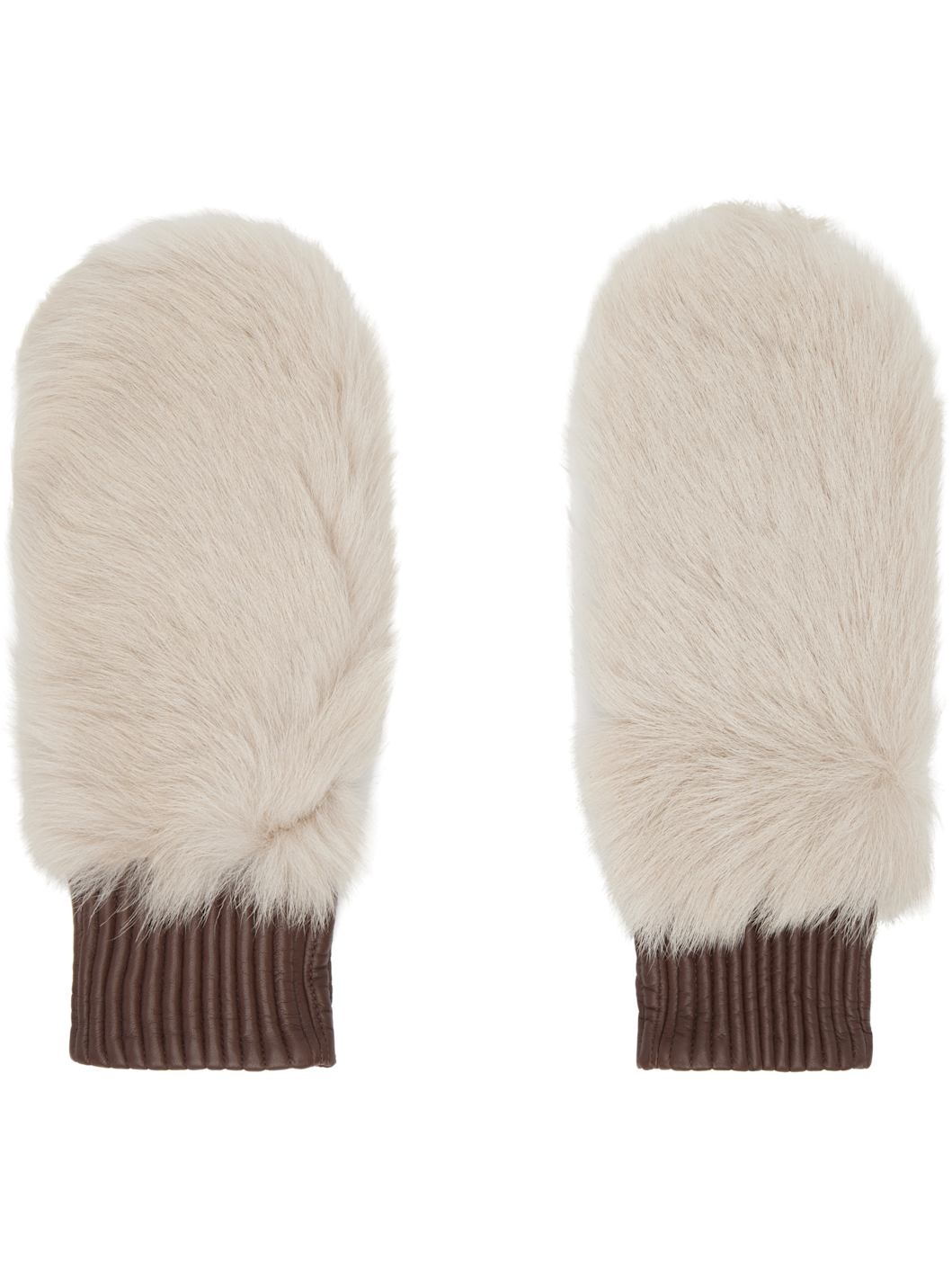 Brown Chiro Leather Gloves - 1