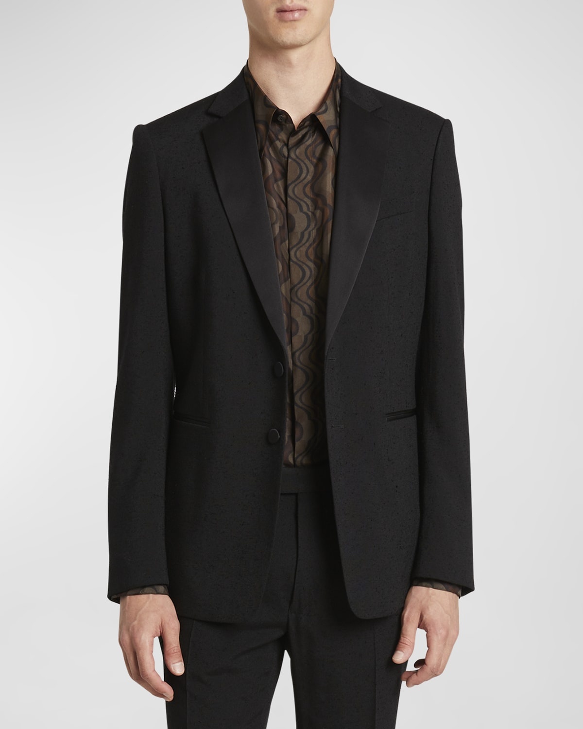 Men's Kayne Tonal Speckled Tuxedo - 3