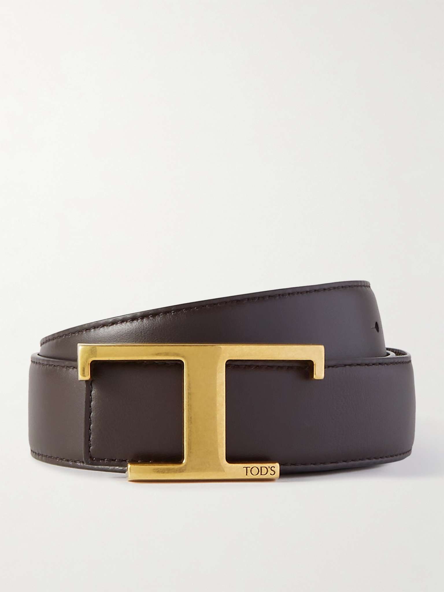 3.5cm Leather Belt - 1