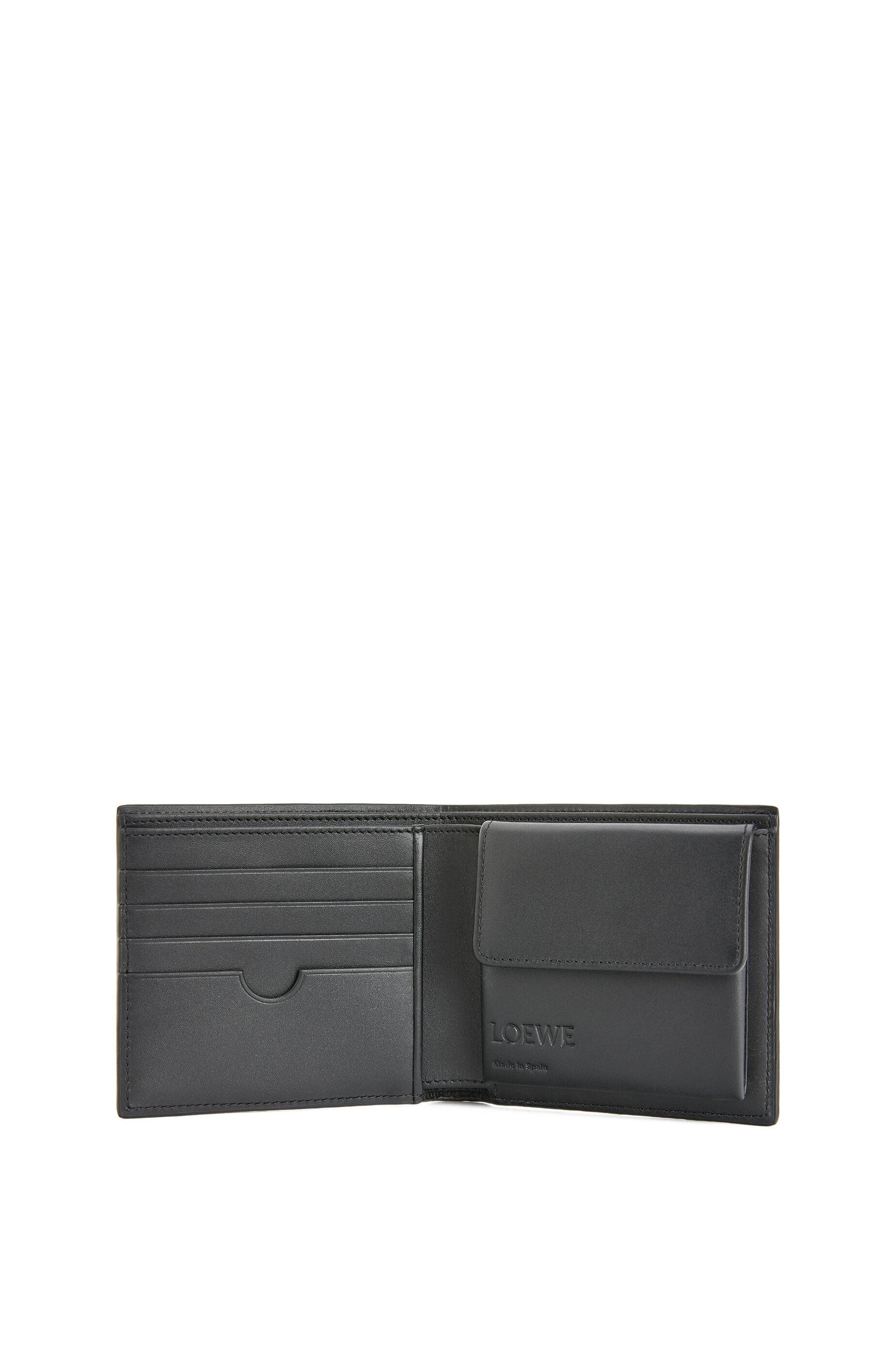 Bifold coin wallet in smooth calfskin - 3