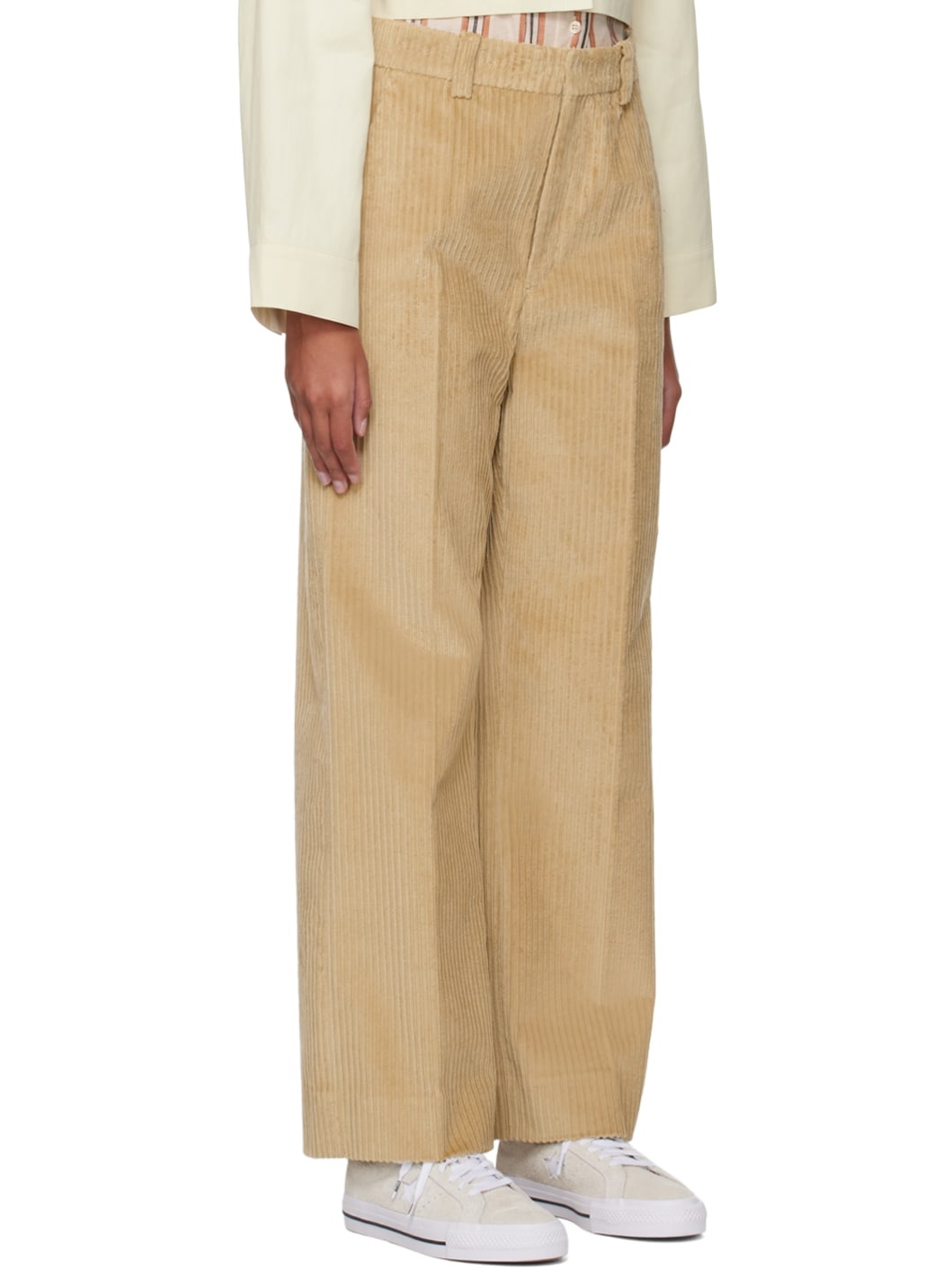 SSENSE Exclusive Beige Lorie Trousers - 2