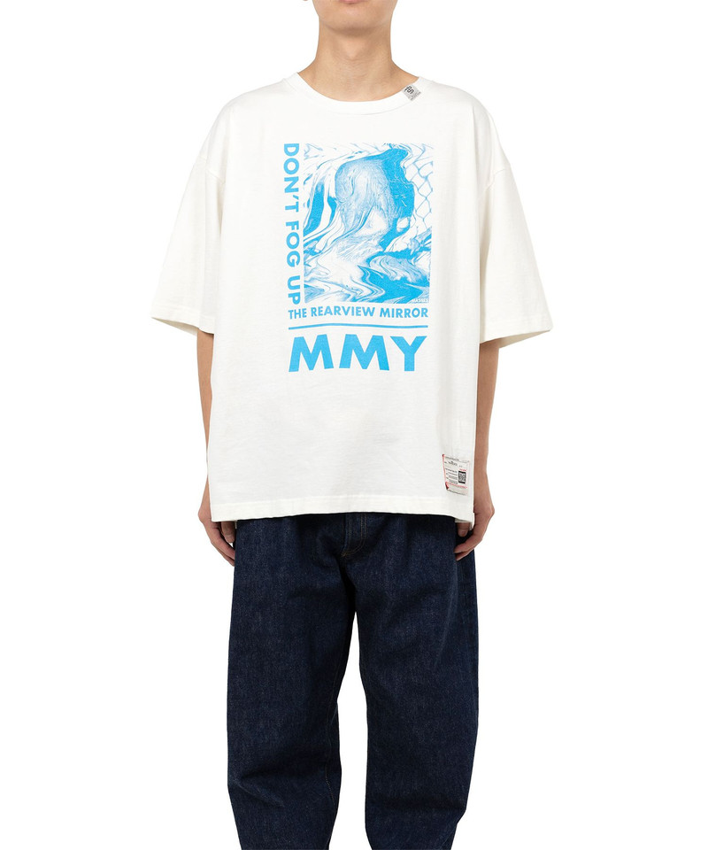 Maison MIHARAYASUHIRO "MASSES x MMY" Don't Fog Up Print T-shirt outlook