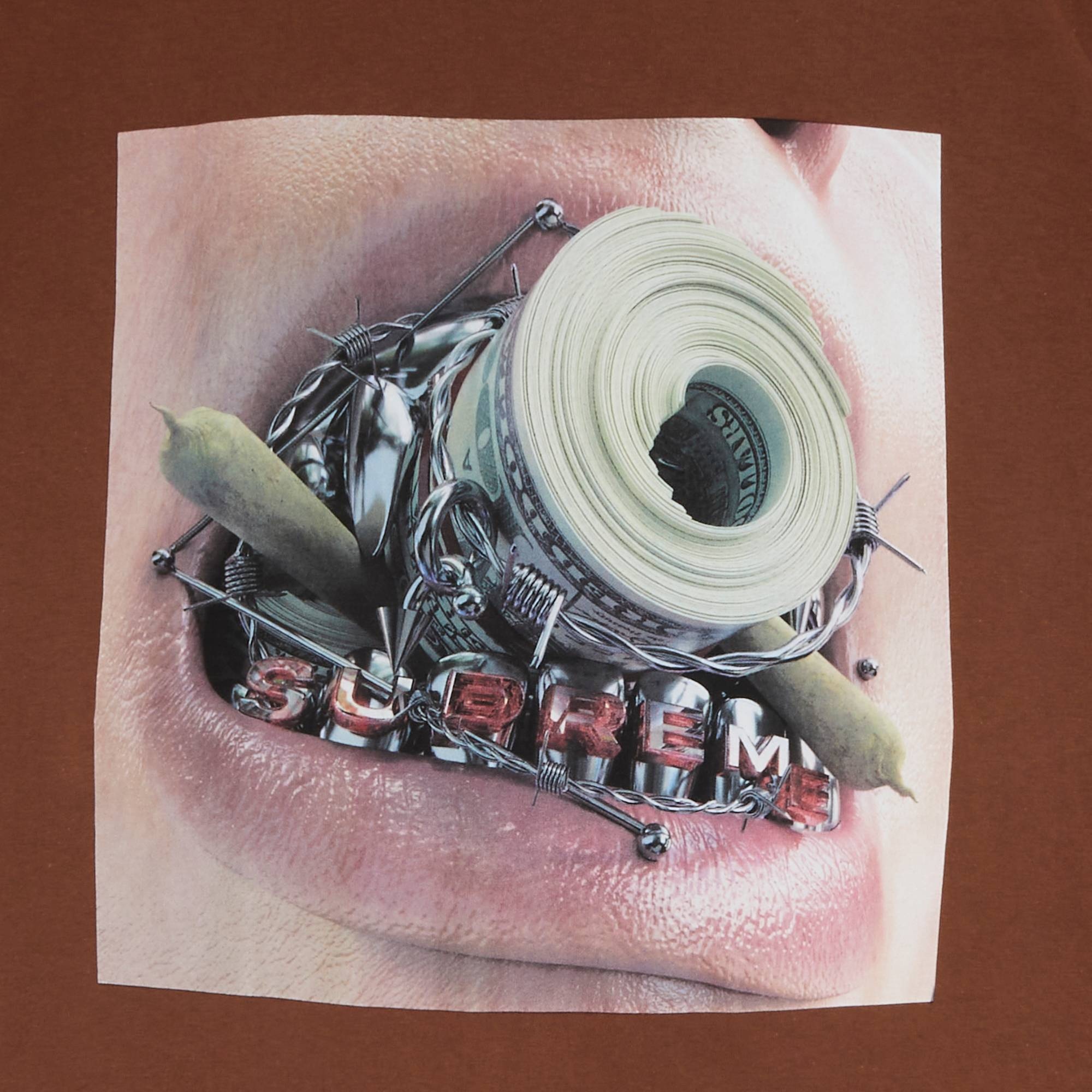 Supreme Braces Tee 'Brown' - 3