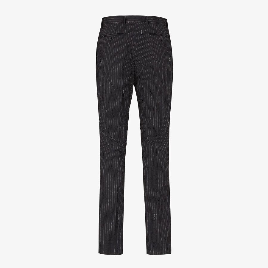 Black wool pants - 2