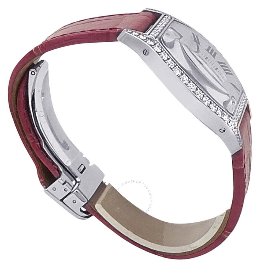Pre-owned Cartier Tortue Hand Wind Diamond Ladies Watch WA501009 - 3