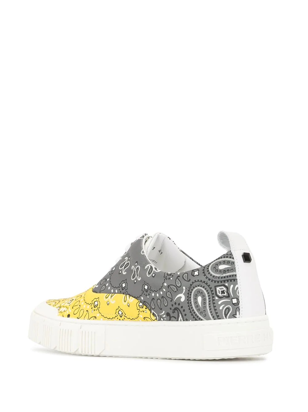 Ollie paisley print sneakers - 3