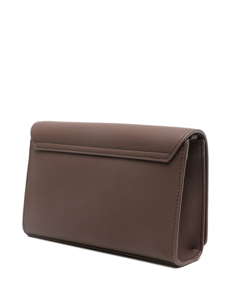 Moschino logo-lettering chain-strap cross body bag outlook