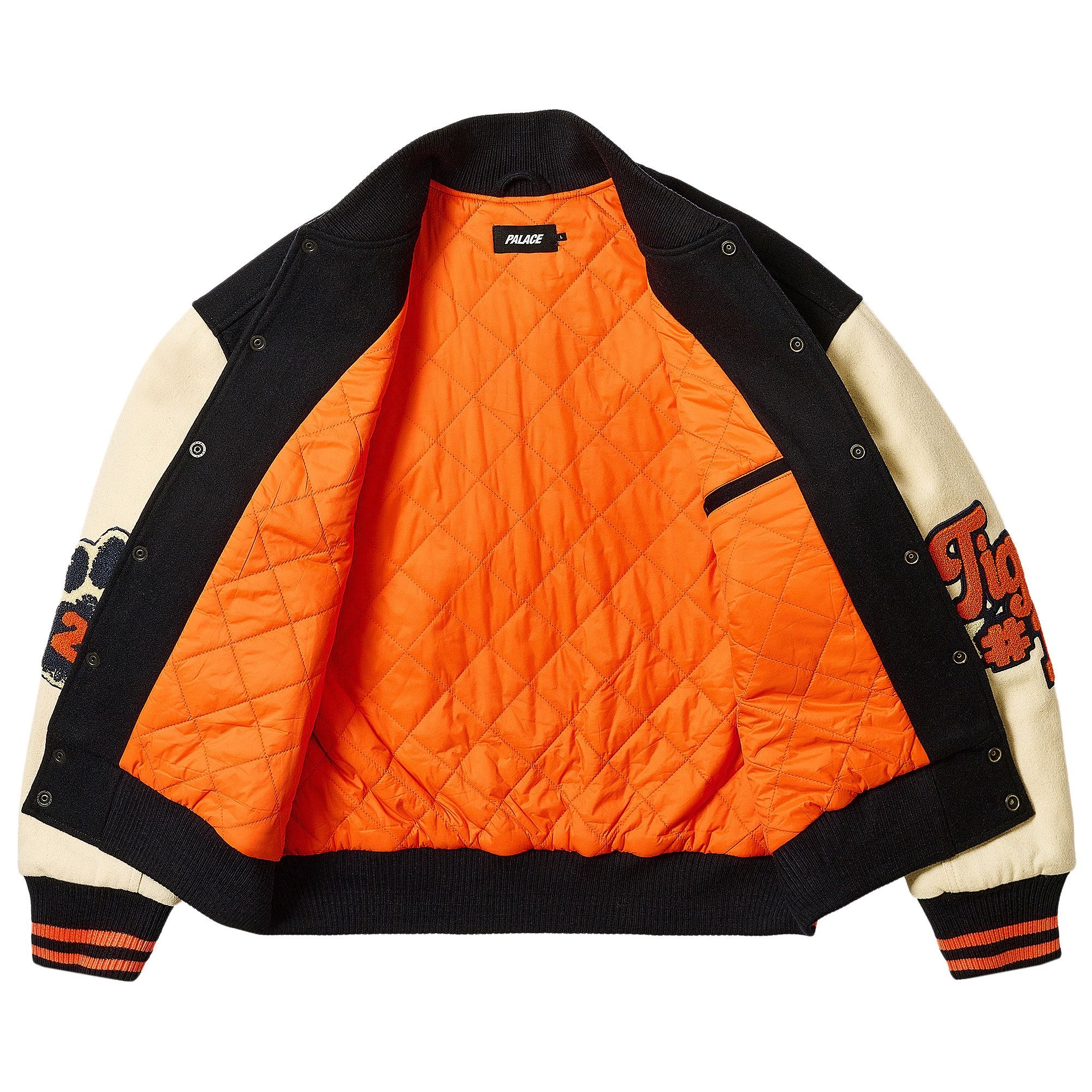 Palace Tora Tora Varsity Jacket 'Navy' - 2