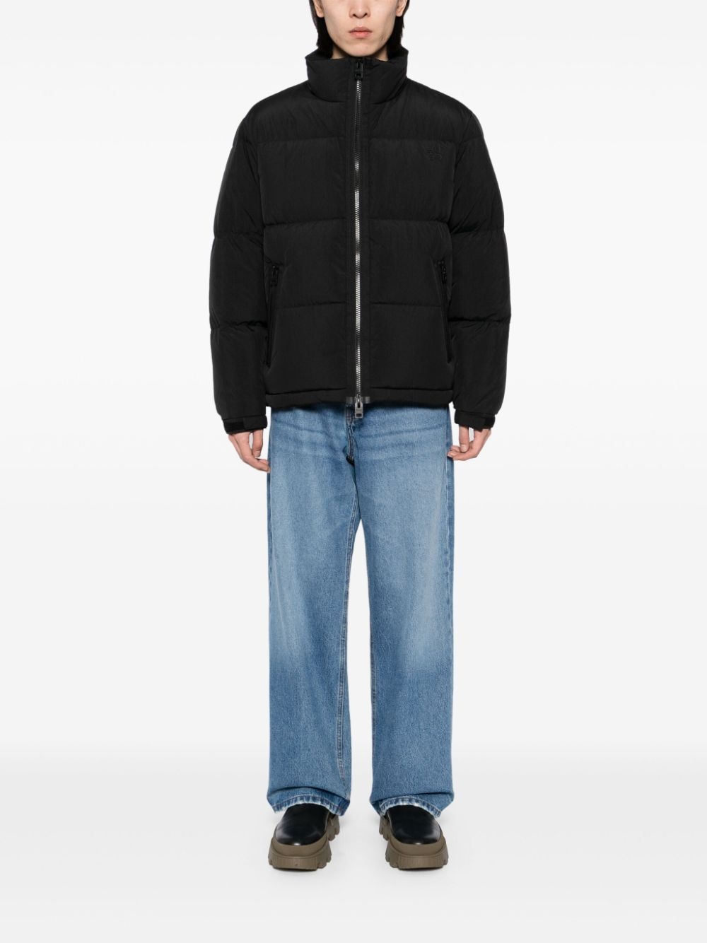 water-repellent down jacket - 2