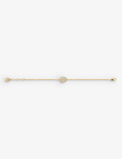 Boucheron Serpent Bohème 18ct yellow-gold and 0.33ct diamond bracelet outlook