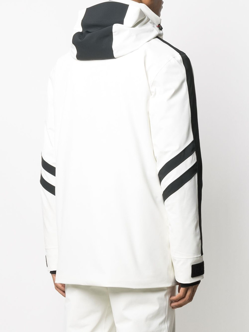 side stripe detail hooded jacket 4