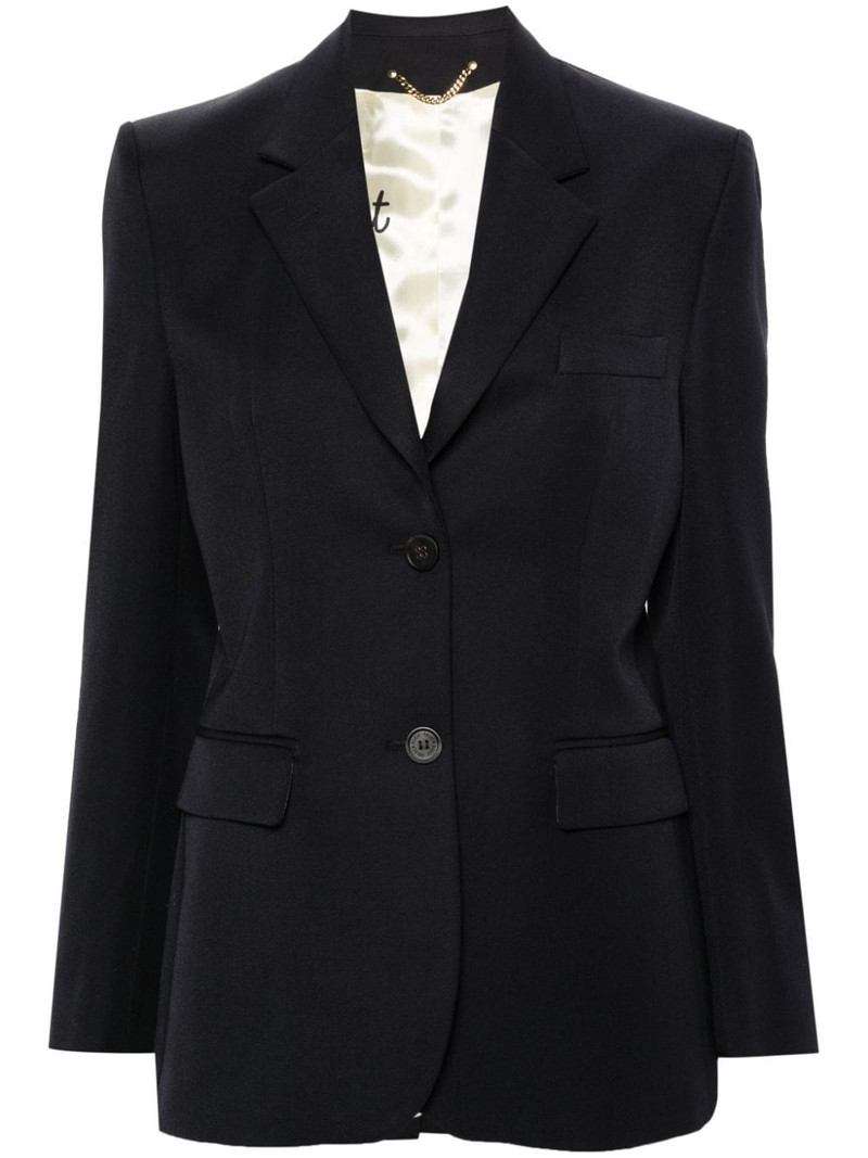 wool-blend blazer 1