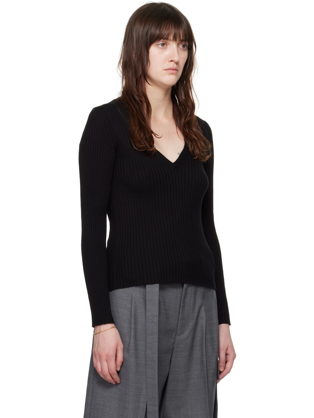 Black Katie Holmes Edition Camille Sweater - 2
