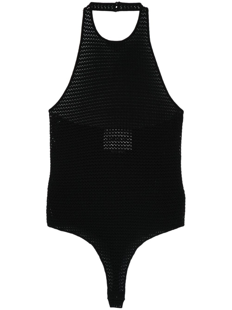 pointelle-knit bodysuit 1