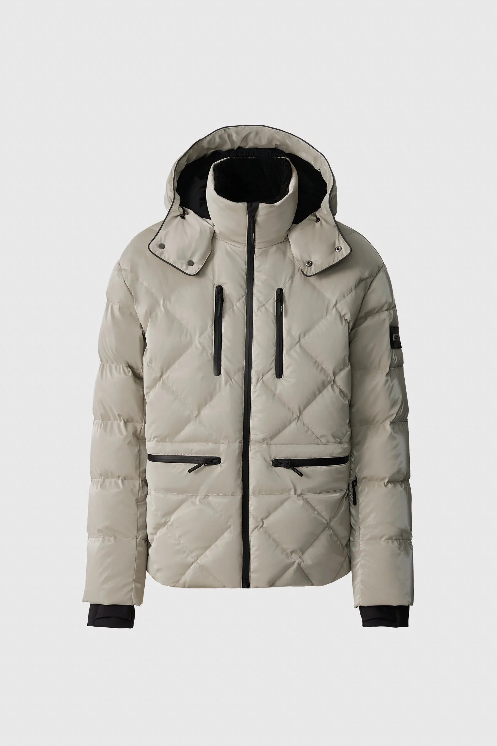 CILLIAN-GLO High-Gloss Down Ski Jacket - 1