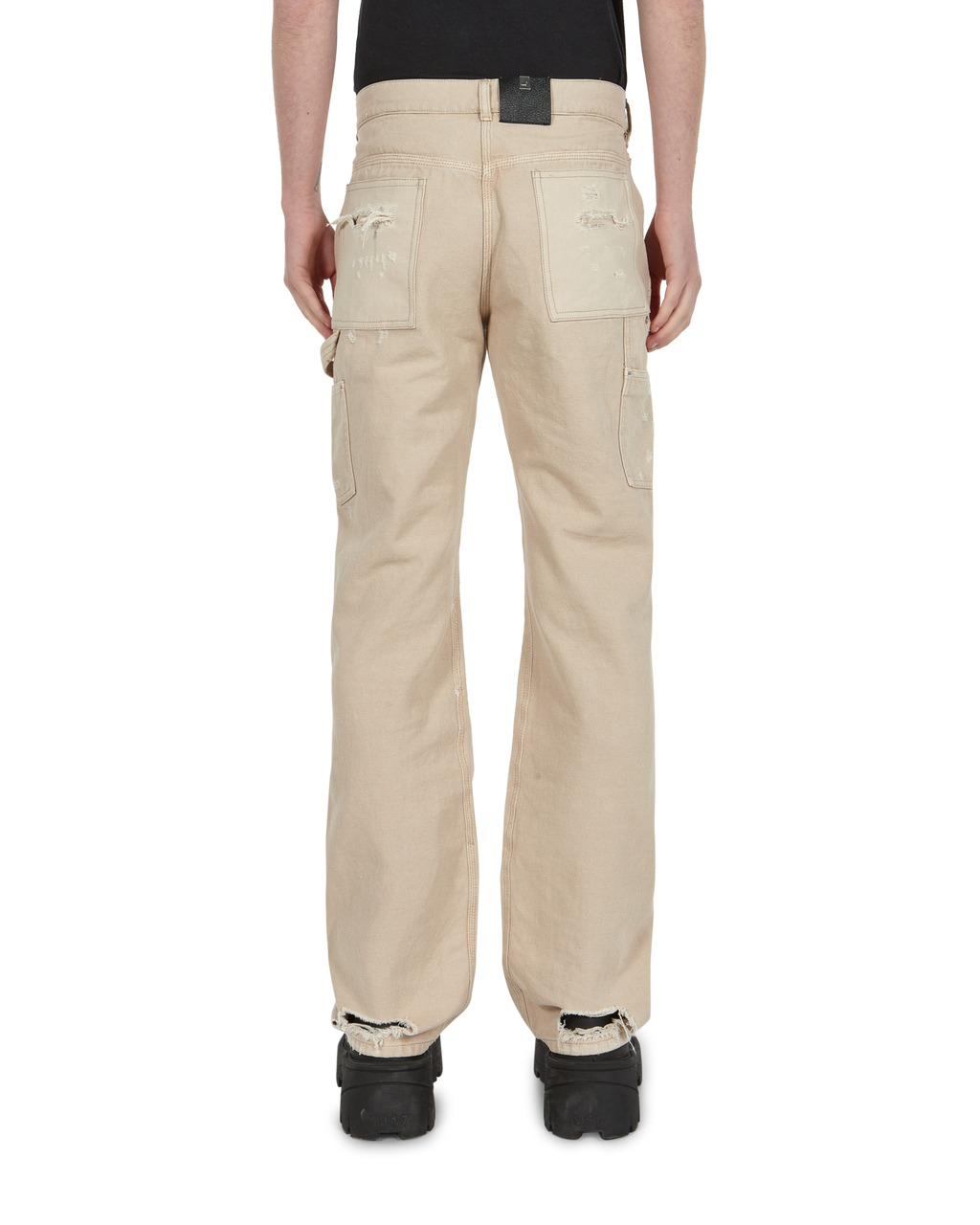 パンツ 1017 ALYX 9SM Destroyed Carpenter Pant S 1017 ALYX 9SM Destroyed Canvas Ripped Carpenter Trousers