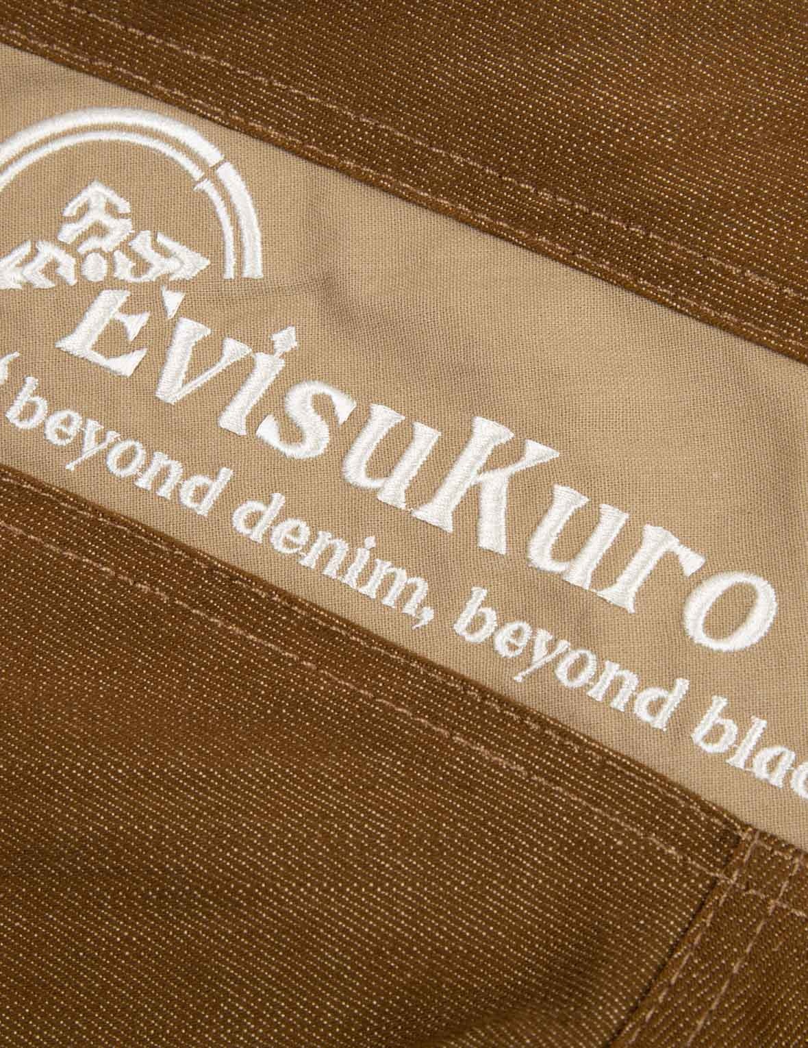 Sashiko Logo Embroidered Denim Shirt Jacket - 15