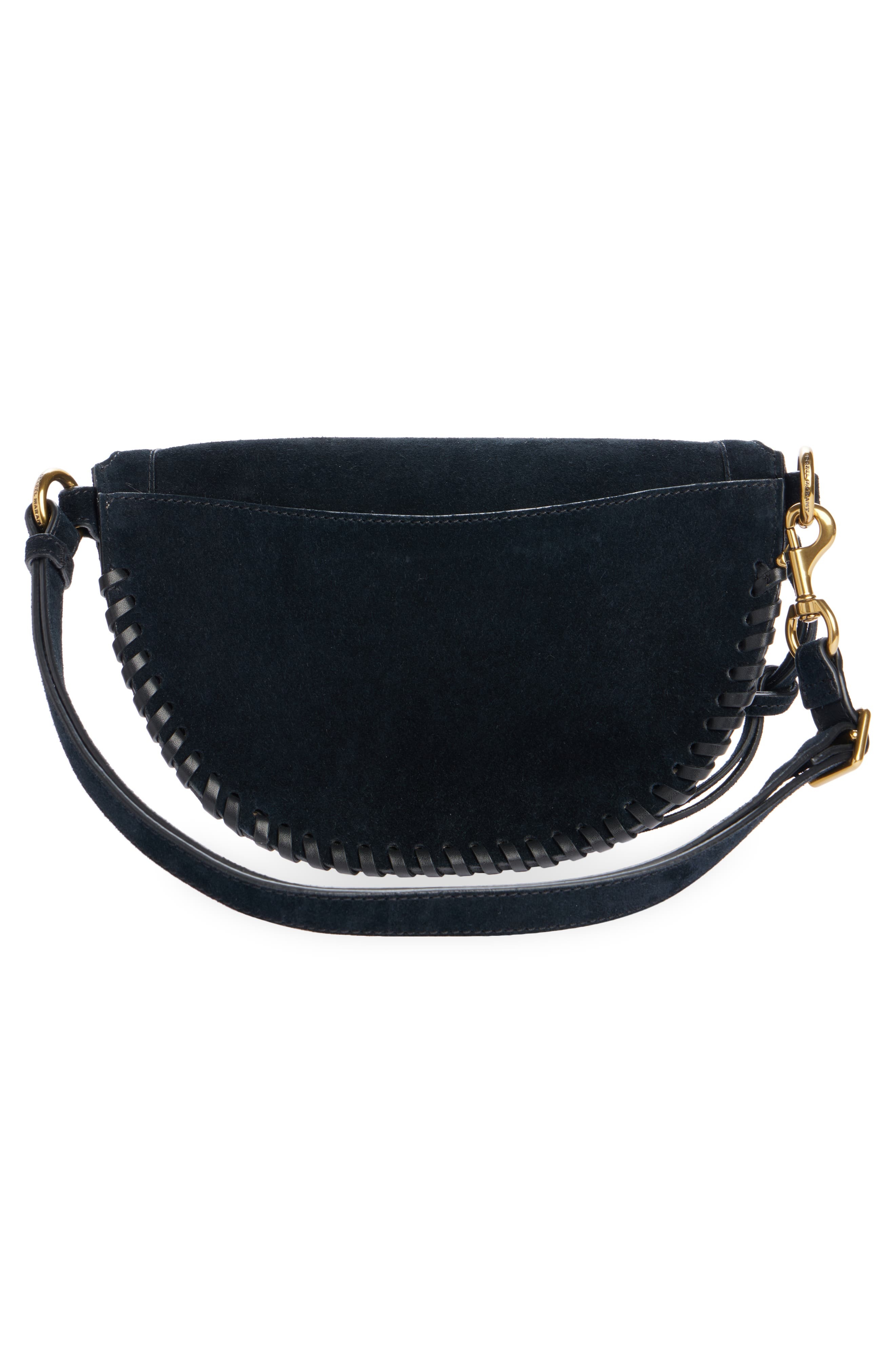 Isabel Marant Skano Suede Crossbody Bag in Black at Nordstrom - 3