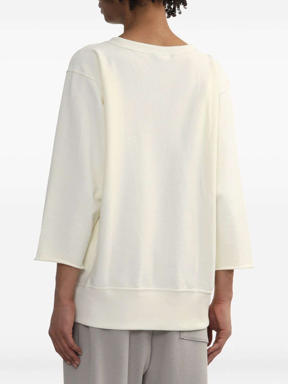 logo-patch sweatshirt - 4