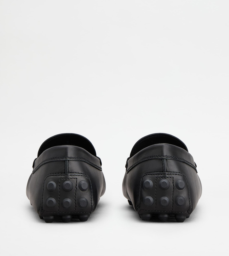 T TIMELESS GOMMINO BUBBLE LOAFERS IN LEATHER - BLACK 3