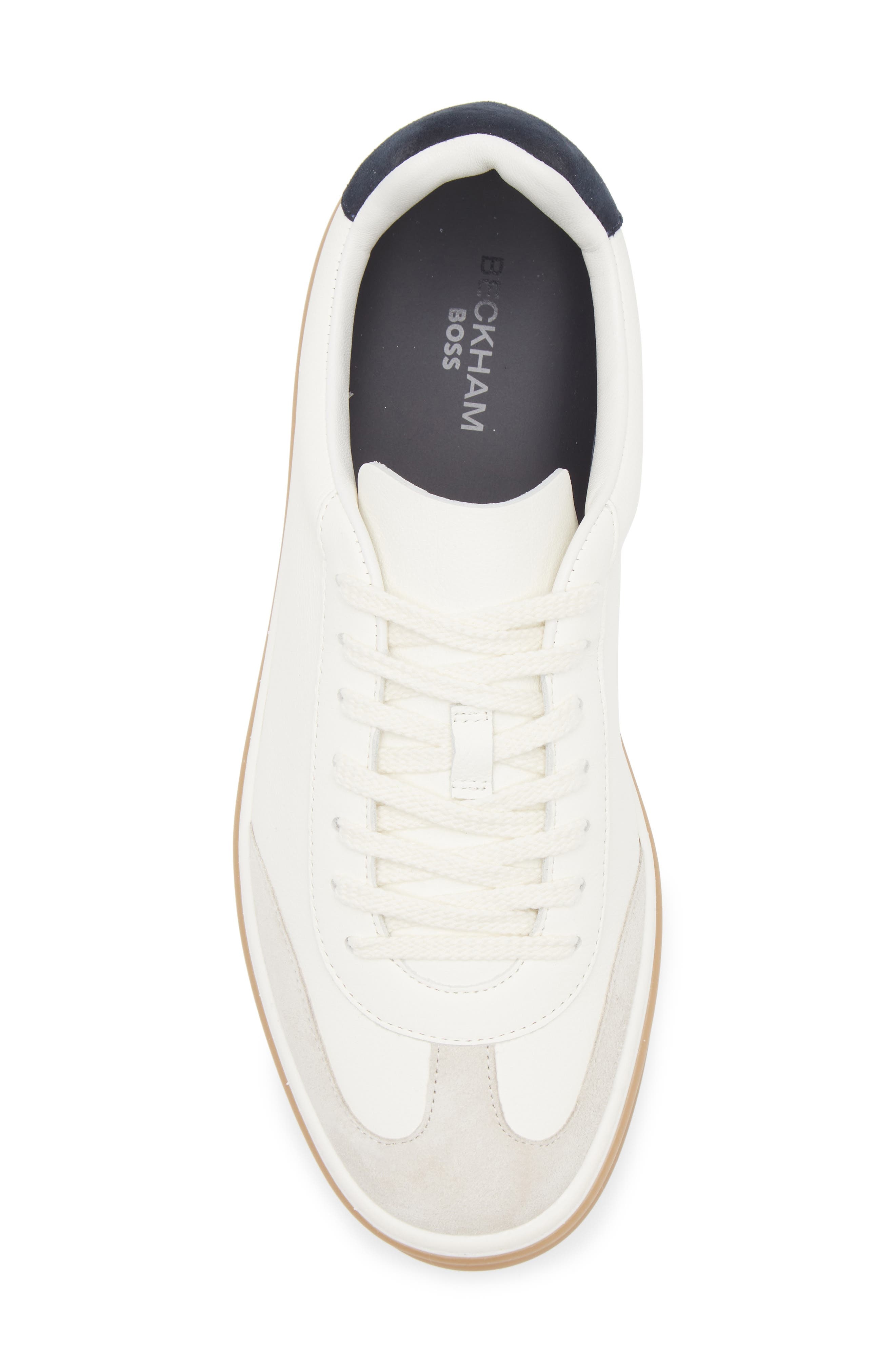 BOSS Zarek Low Top Sneaker in White at Nordstrom - 5
