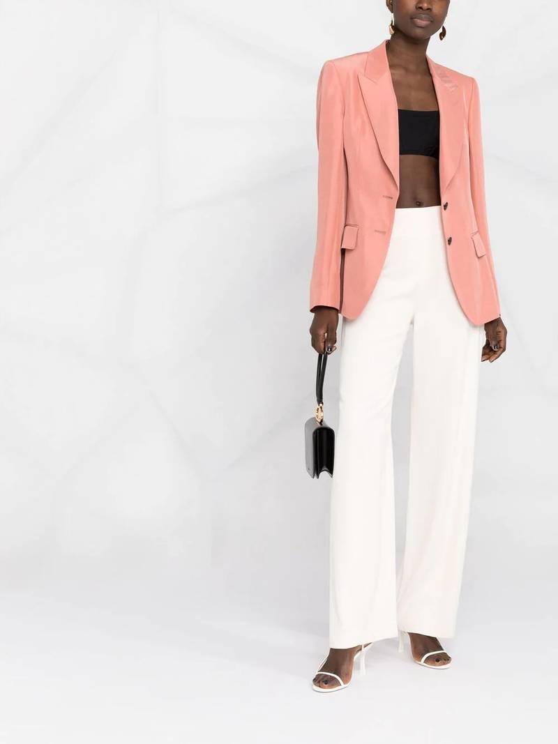 TOM FORD single-breasted tailored blazer outlook