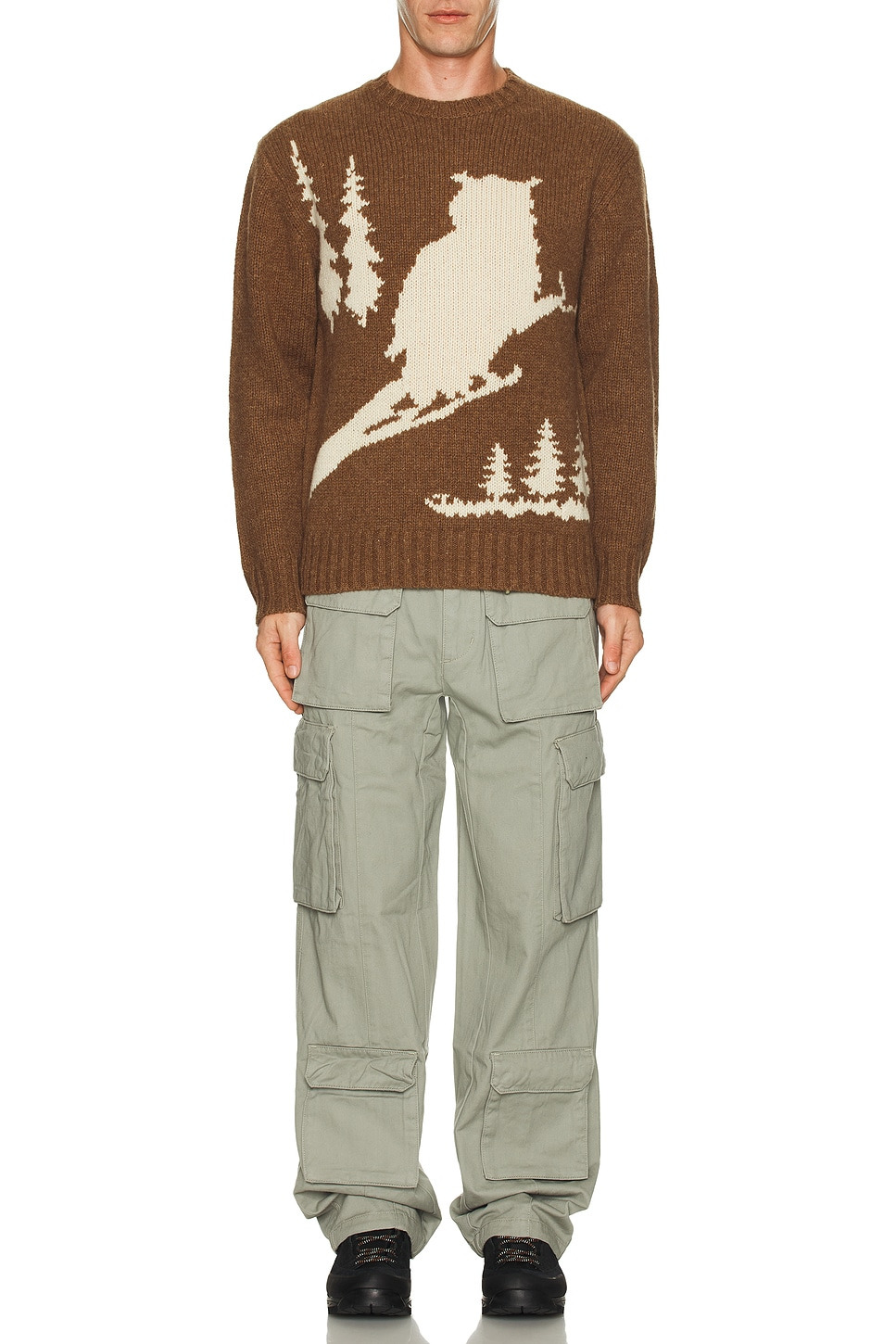 Crew Intarsia 3g Sweater - 4