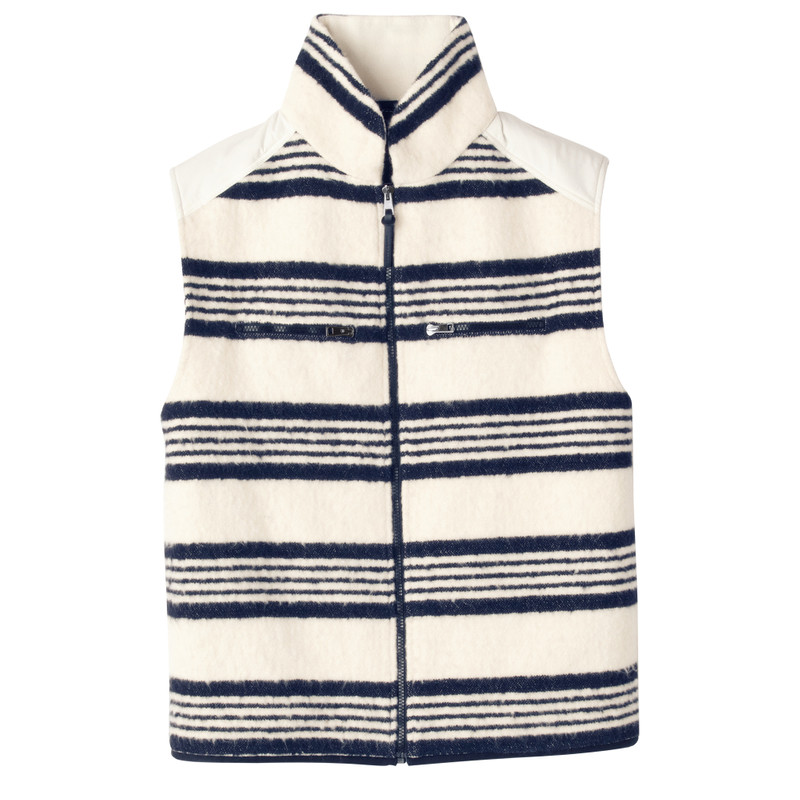 Fall-Winter 2023 Collection Sleeveless cardigan Navy - OTHER 1