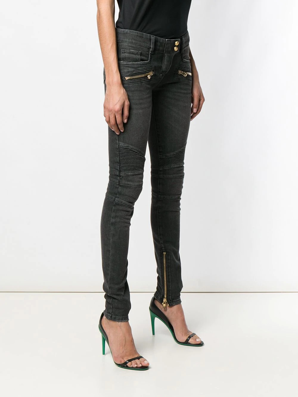 skinny biker jeans - 3