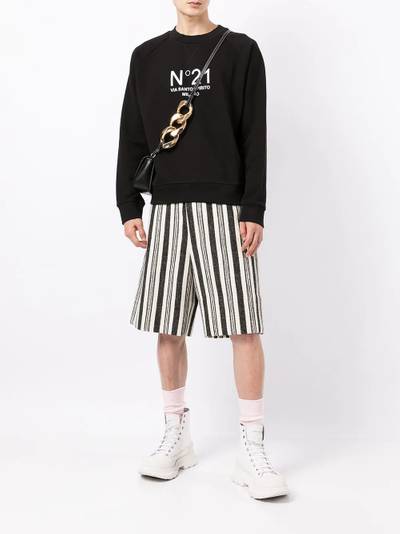 N°21 logo-print sweatshirt outlook