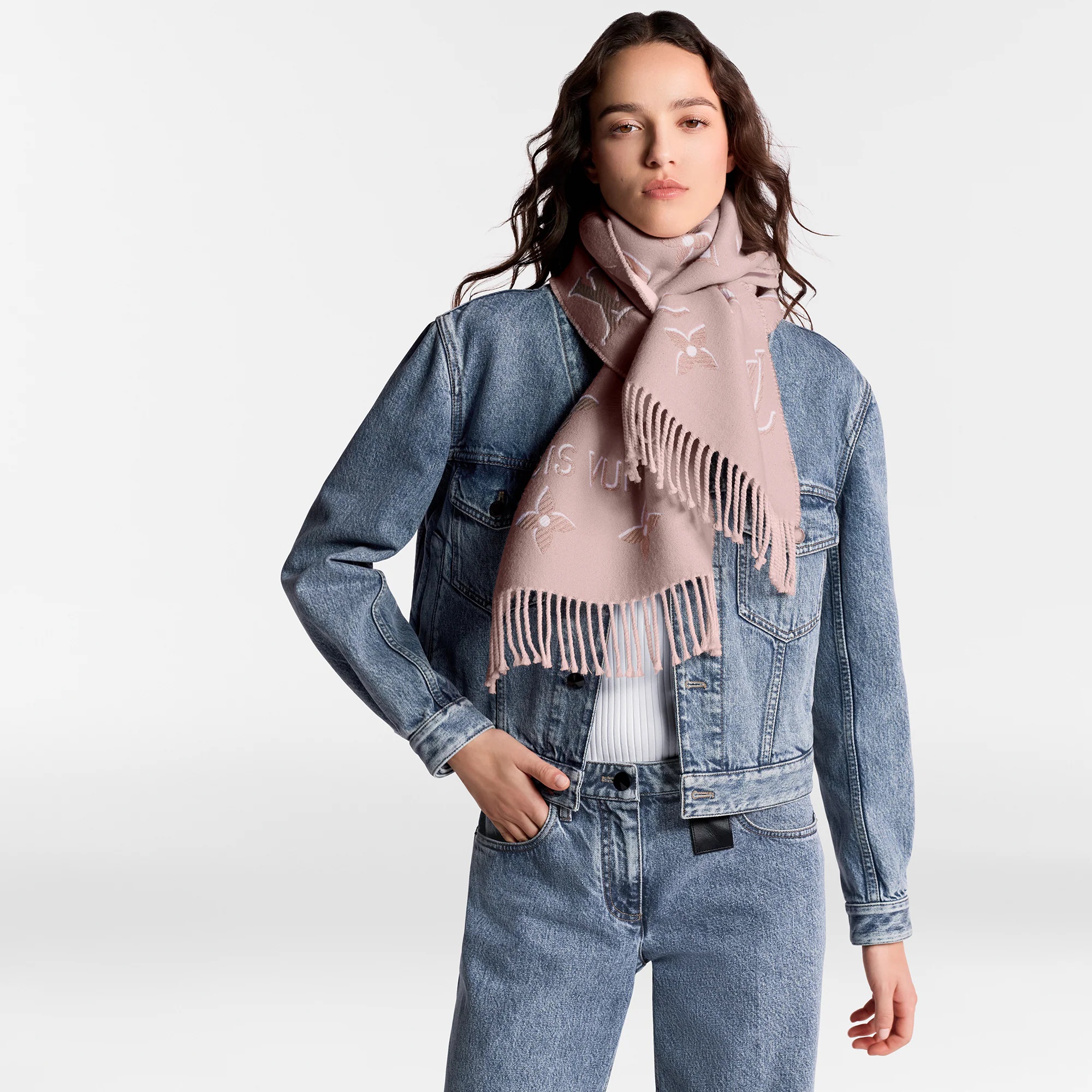 LV Essential Shine Scarf - 5