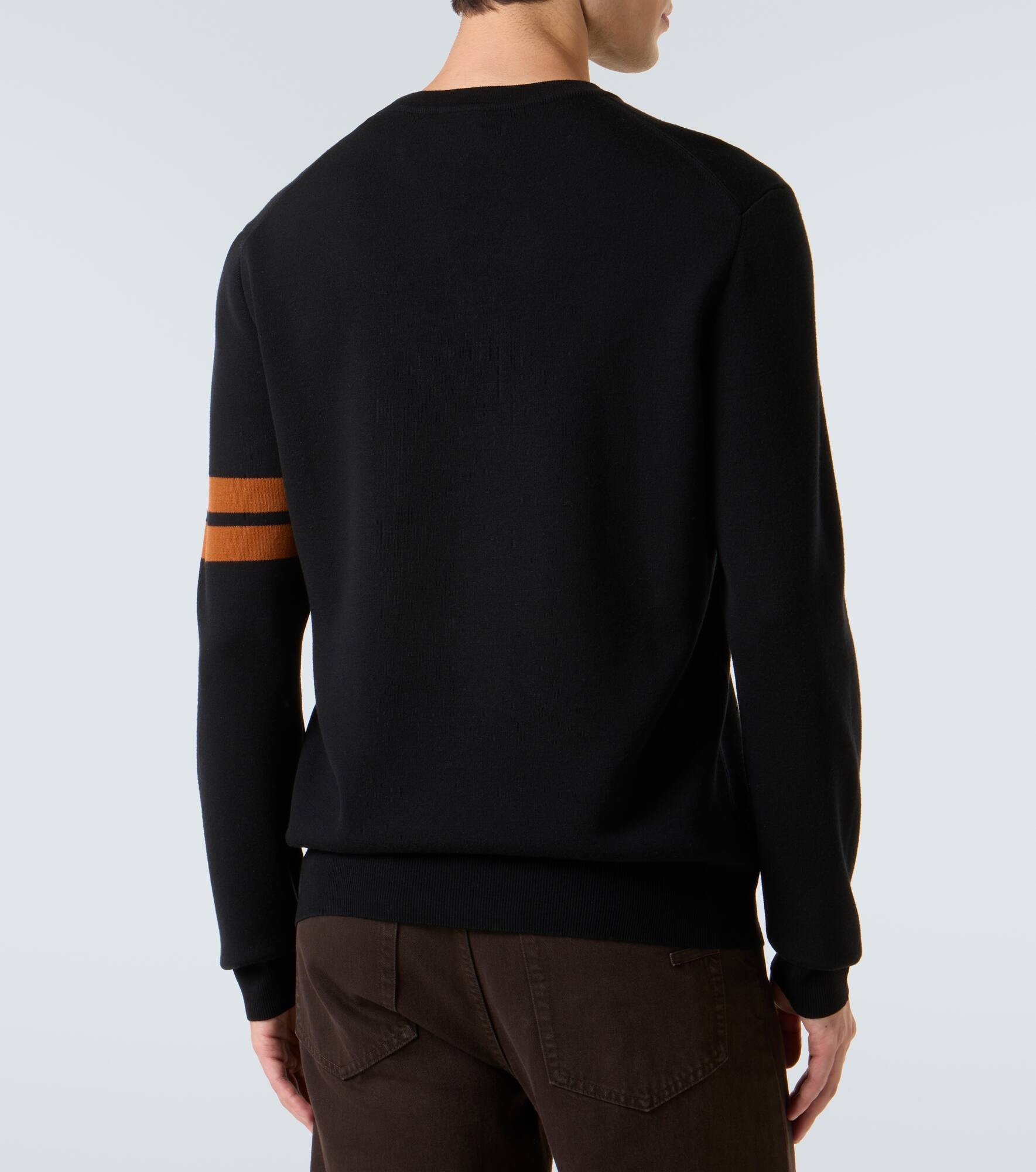 Striped wool sweater - 4