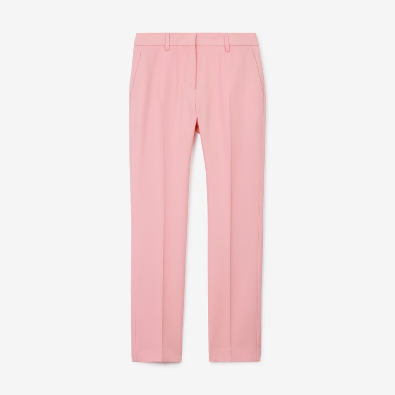 Grain De Poudre Wool Tailored Trousers 1