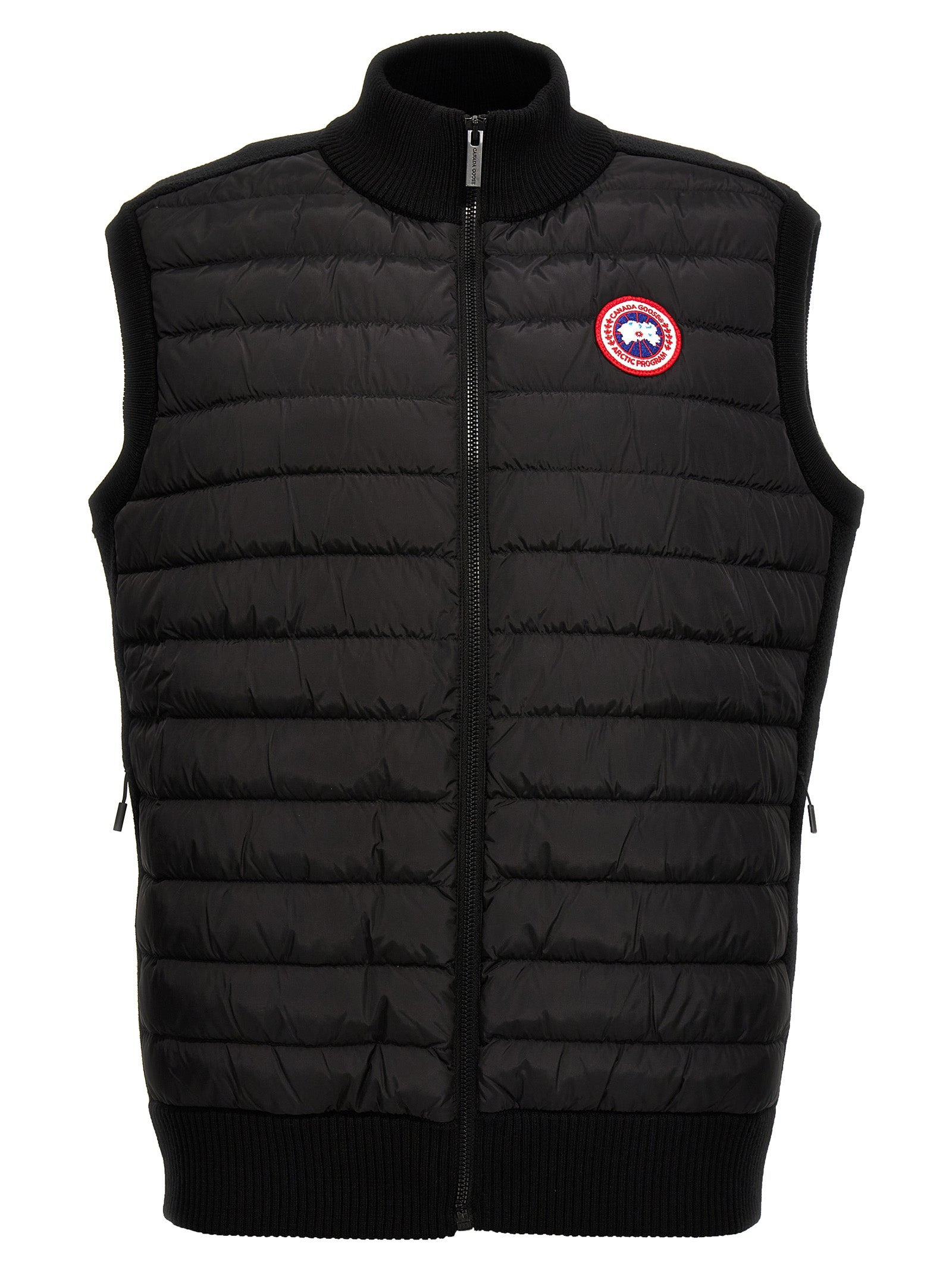 Hybridge® Quilted Kniknit Gilet Black - 1
