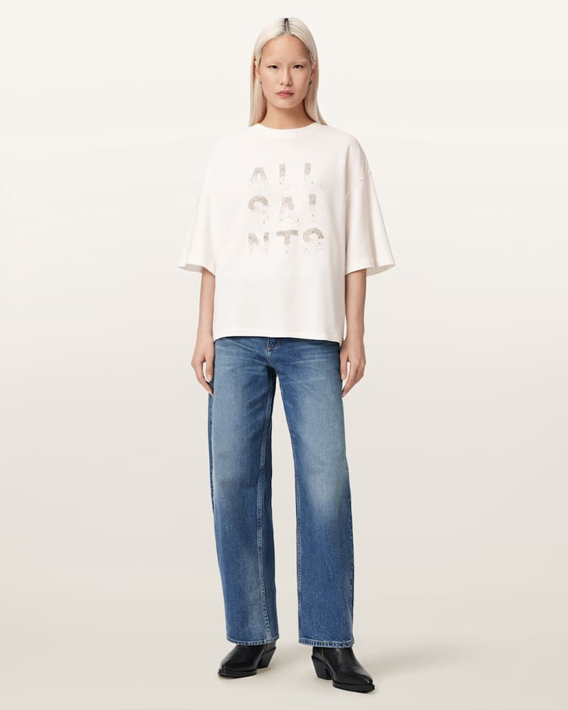 STACKS AMELIE OVERSIZED EMBELLISHED T-SHIRT 5